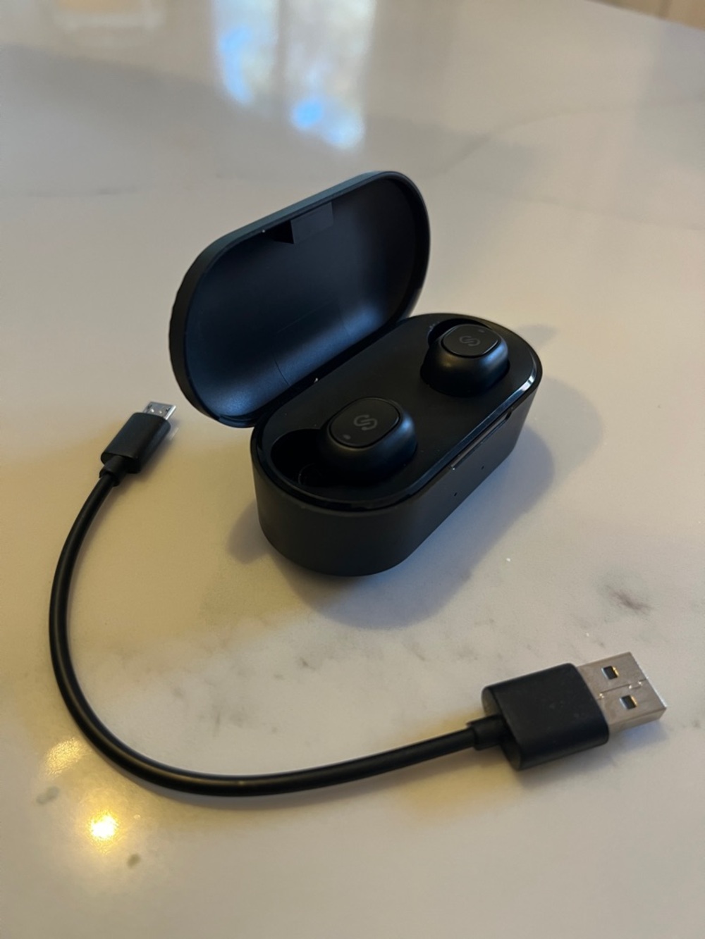 SoundPeats TrueFree Wireless True Buds with Charging Case - Black
